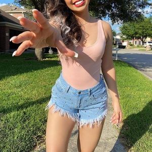 FN stud shorts ❤️